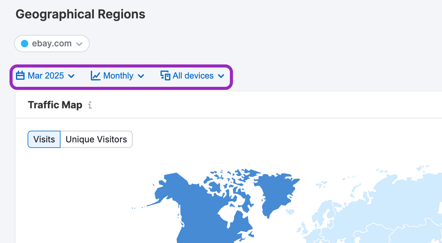 Geographical Regions Dashboard image 4