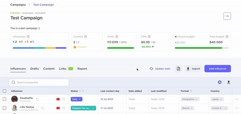 Influencer Analytics image 20