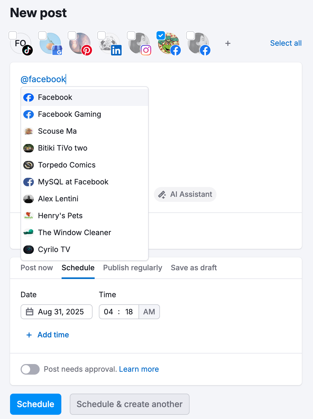 Are there any restrictions to tagging on Social Poster? image 1